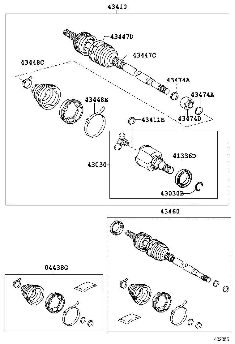 42345-12100 CLAMP (FOR DRIVE SHAFT DAMPER SETTING) product image