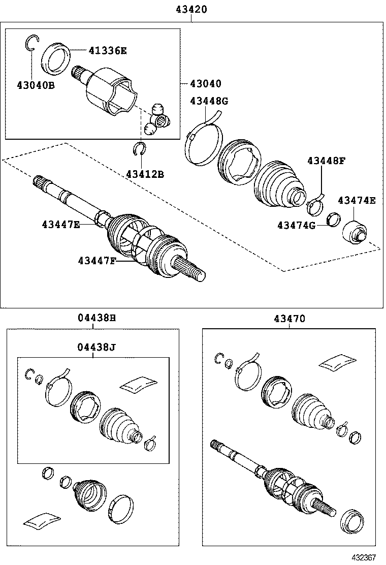 42345-12100 CLAMP (FOR DRIVE SHAFT DAMPER SETTING) product image
