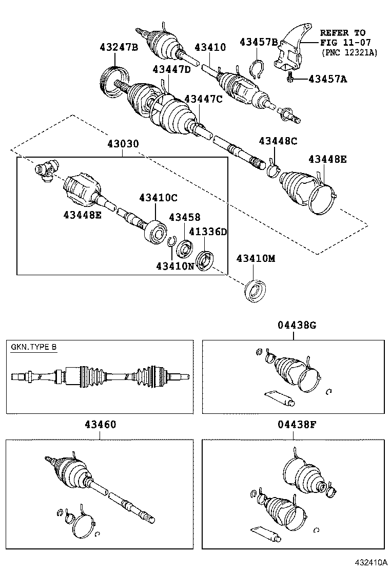 Toyota 42345-06070 CLAMP, NO.2 (FOR FRONT AXLE OUTBOARD JOINT BOOT RH)