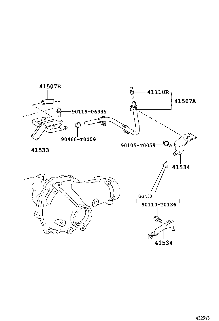 41110-0K263 CARRIER ASSY, DIFFERENTIAL, FRONT product image
