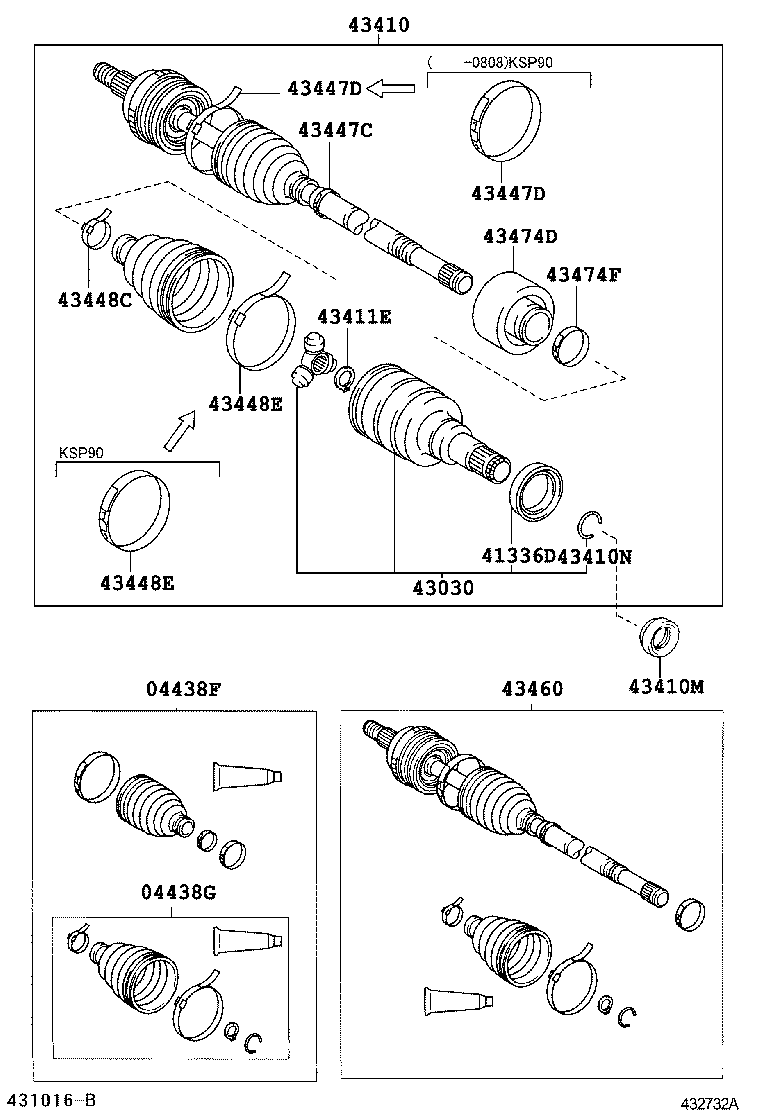 90109-10180 BOLT (FOR DRIVE SHAFT BEARING BRACKET SETTING NO.1) product image
