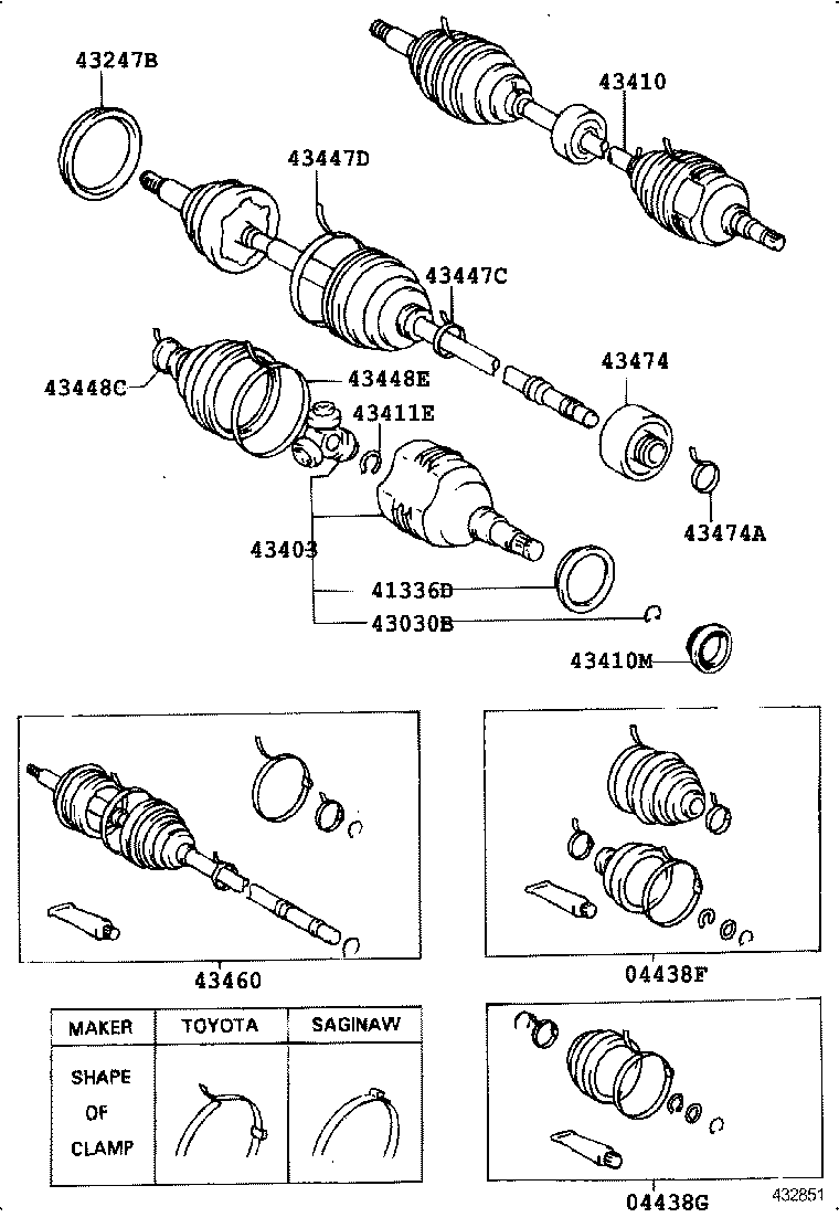 90105-08144 BOLT (FOR DRIVE SHAFT BEARING BRACKET SETTING NO.1) product image