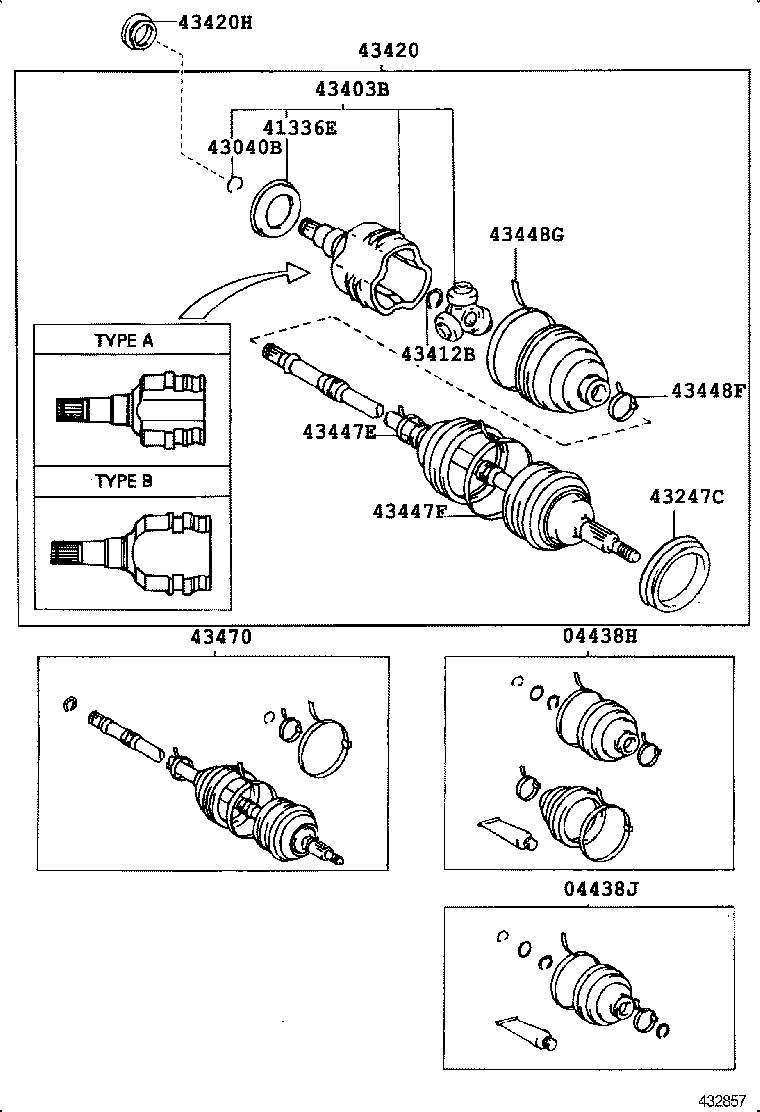 90105-08144 BOLT (FOR DRIVE SHAFT BEARING BRACKET SETTING NO.1) product image