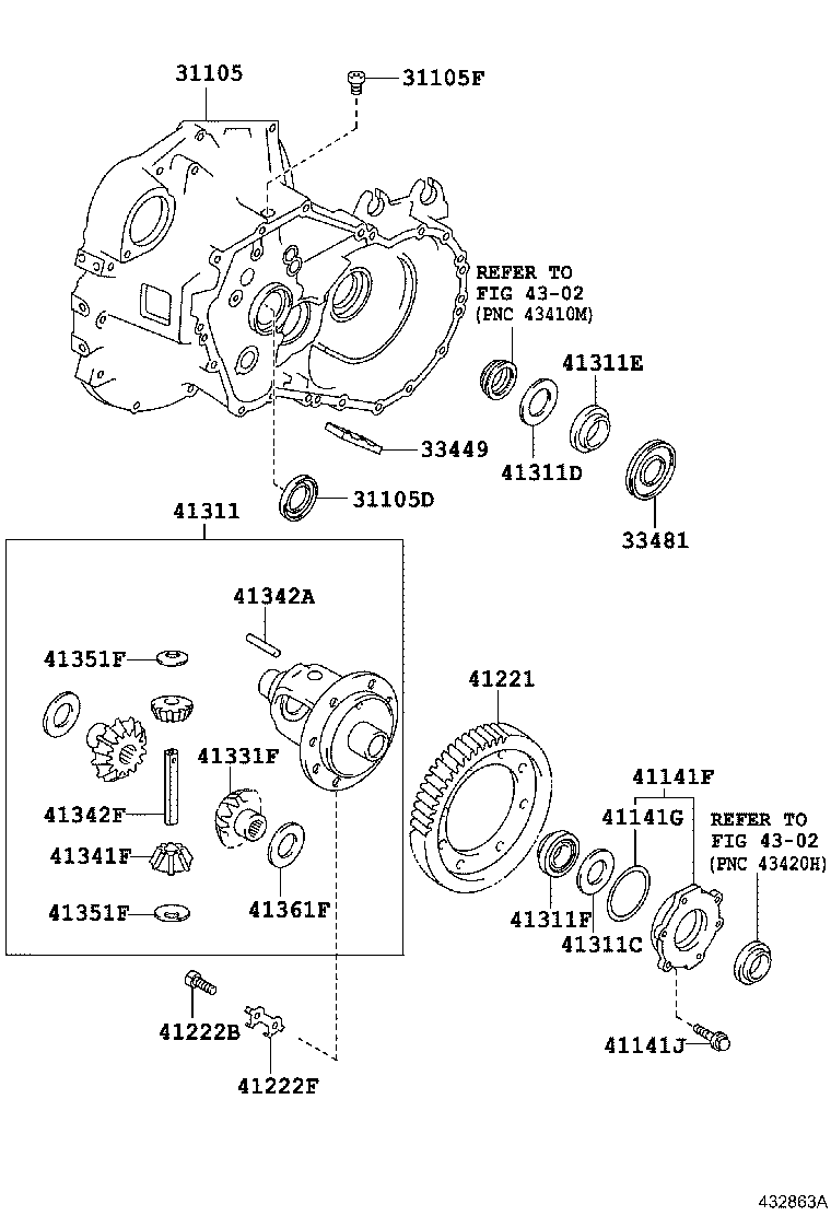 33481-42041 GEAR, SPEEDOMETER DRIVE (MTM) product image