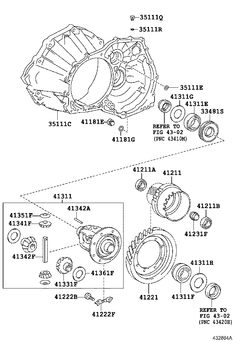 33481-42041 GEAR, SPEEDOMETER DRIVE (MTM) product image
