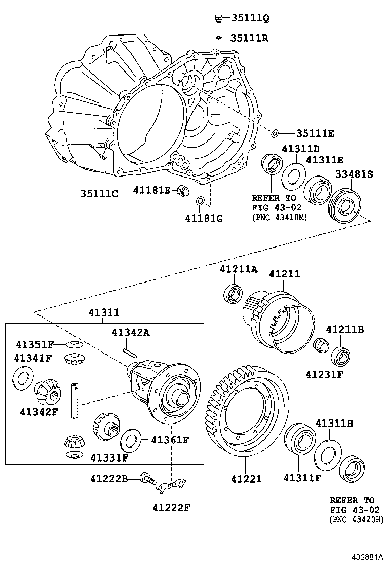 33481-42041 GEAR, SPEEDOMETER DRIVE (MTM) product image