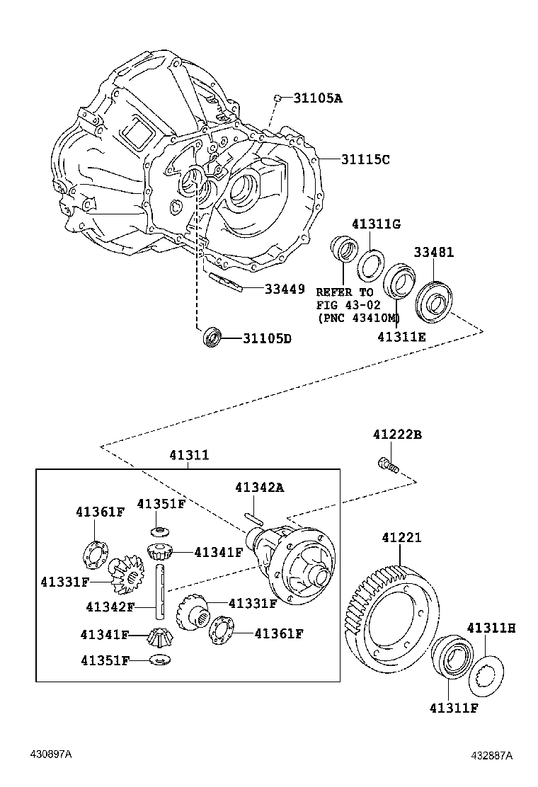 33481-12110 GEAR, SPEEDOMETER DRIVE (ATM) product image