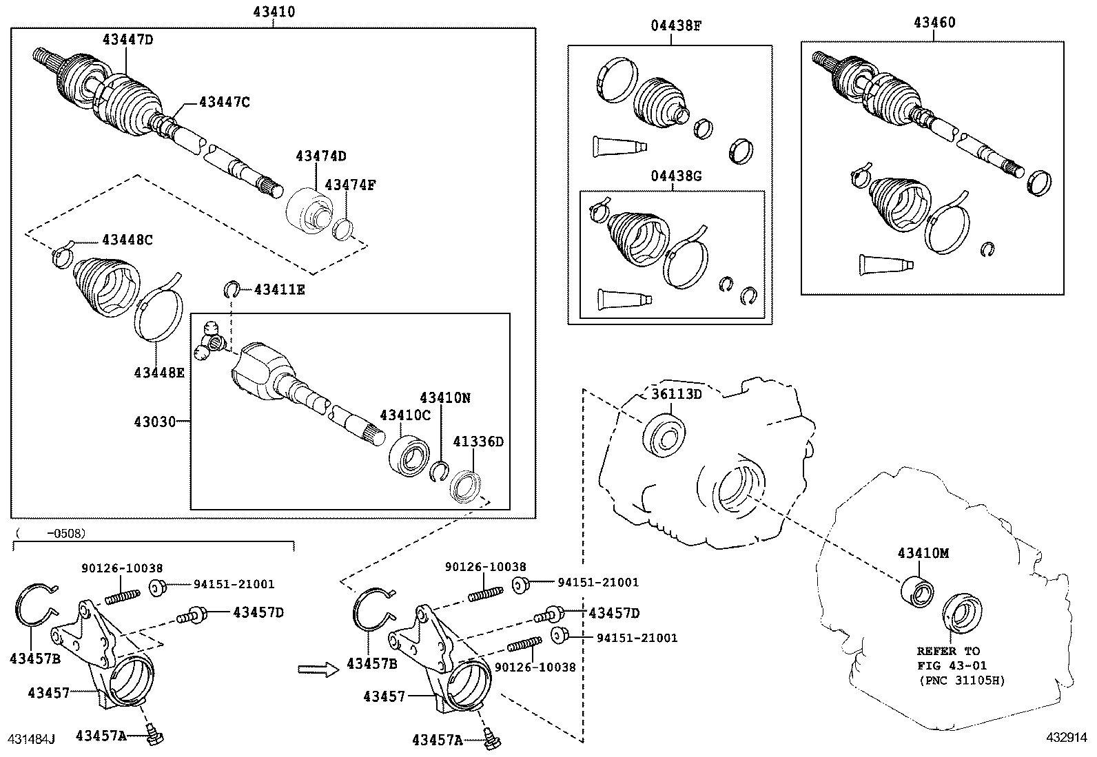90109-10180 BOLT (FOR DRIVE SHAFT BEARING BRACKET SETTING NO.1) product image