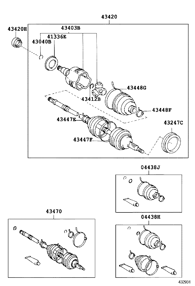 90105-10285 BOLT (FOR DRIVE SHAFT BEARING BRACKET SETTING NO.1) product image