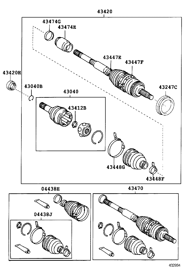 90105-10285 BOLT (FOR DRIVE SHAFT BEARING BRACKET SETTING NO.1) product image