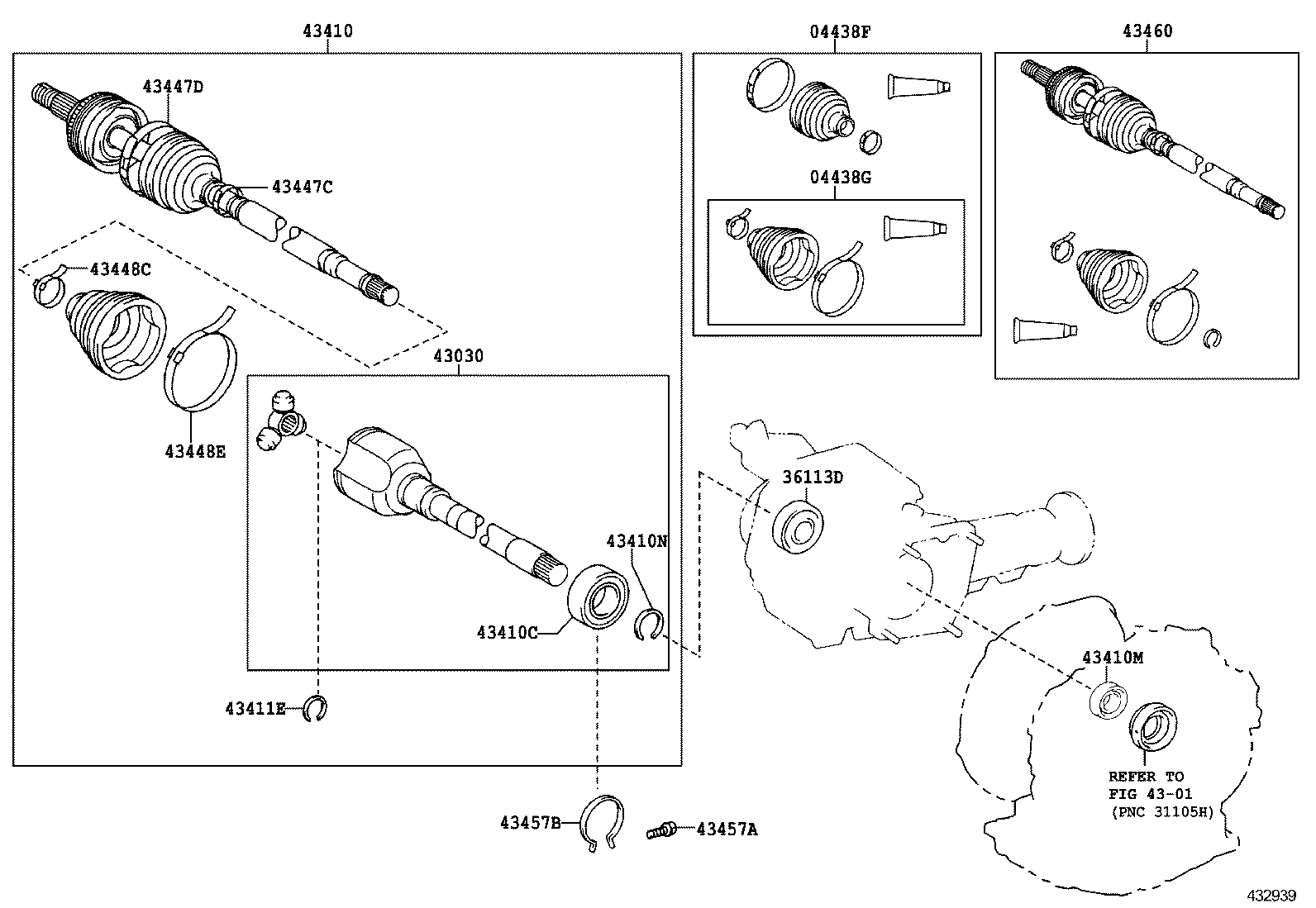 90119-10952 BOLT (FOR DRIVE SHAFT BEARING BRACKET SETTING NO.1) product image