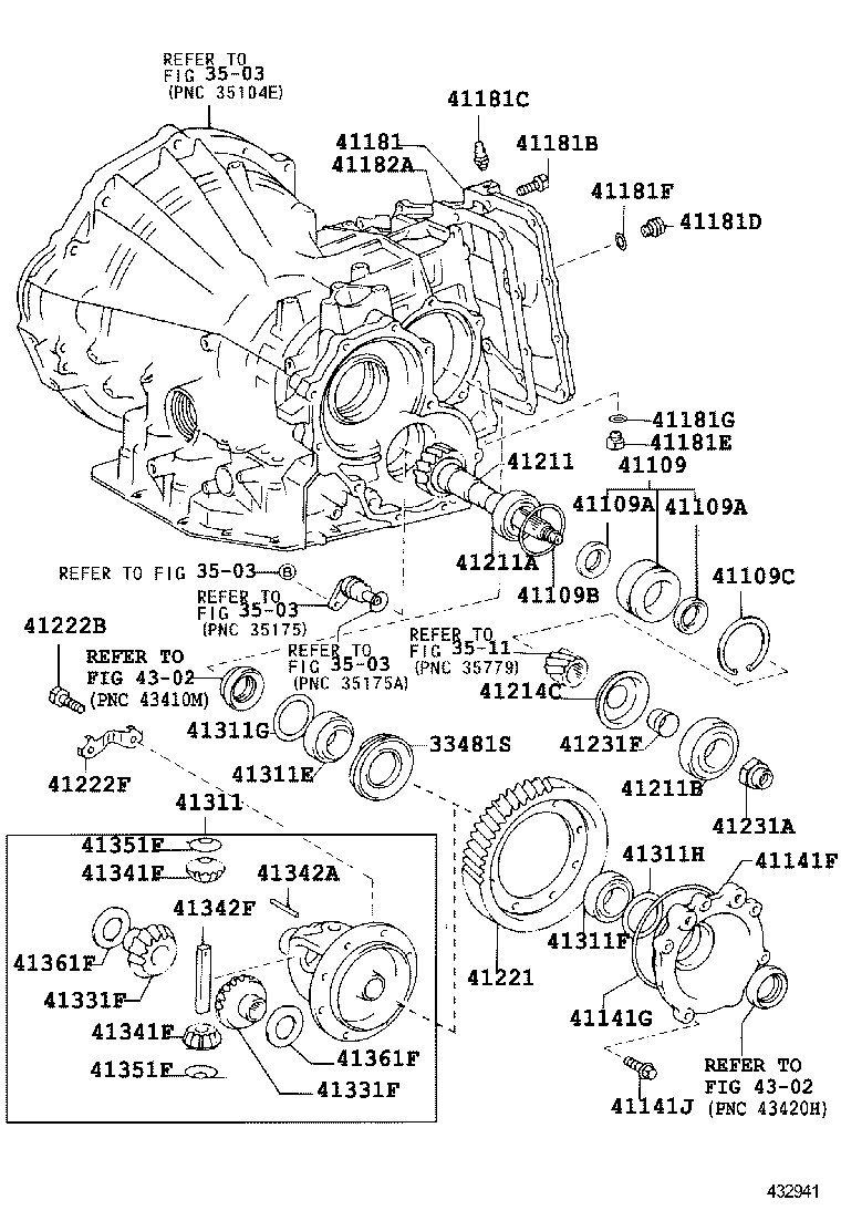 31116-12020 COVER, TRANSAXLE CASE product image