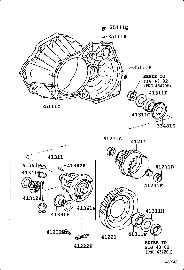 31116-12020 COVER, TRANSAXLE CASE product image