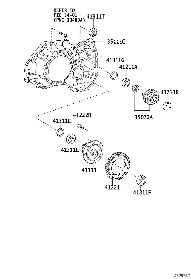 35105-28071 HOUSING, TRANSAXLE product image
