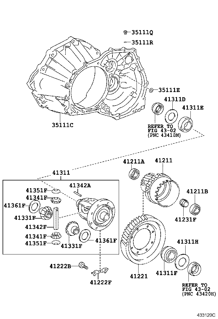 91511-C0825 BOLT(FOR FRONT DIFFERENTIAL SIDE BEARING RETAINER) product image