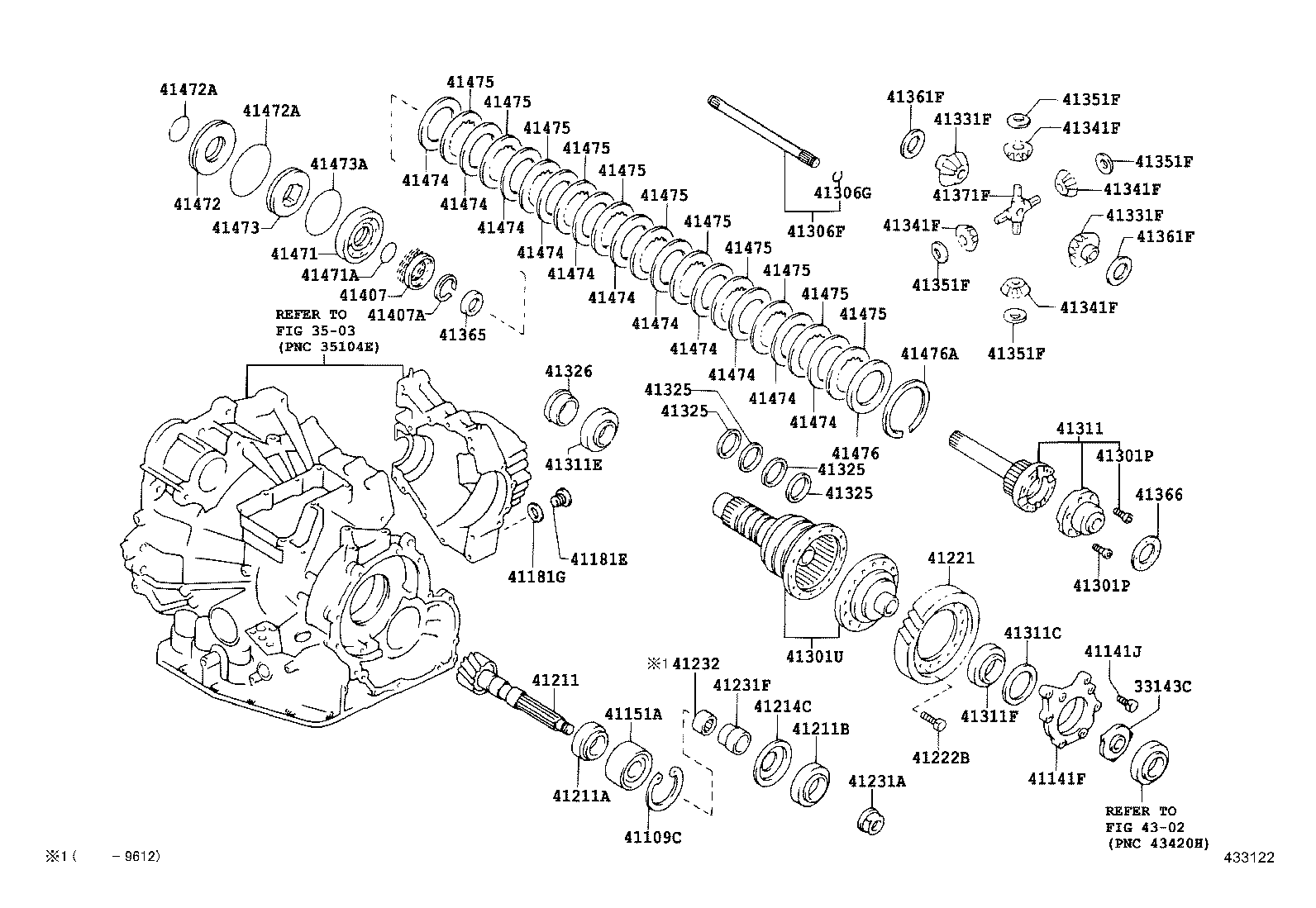 91511-C0825 BOLT(FOR FRONT DIFFERENTIAL SIDE BEARING RETAINER) product image