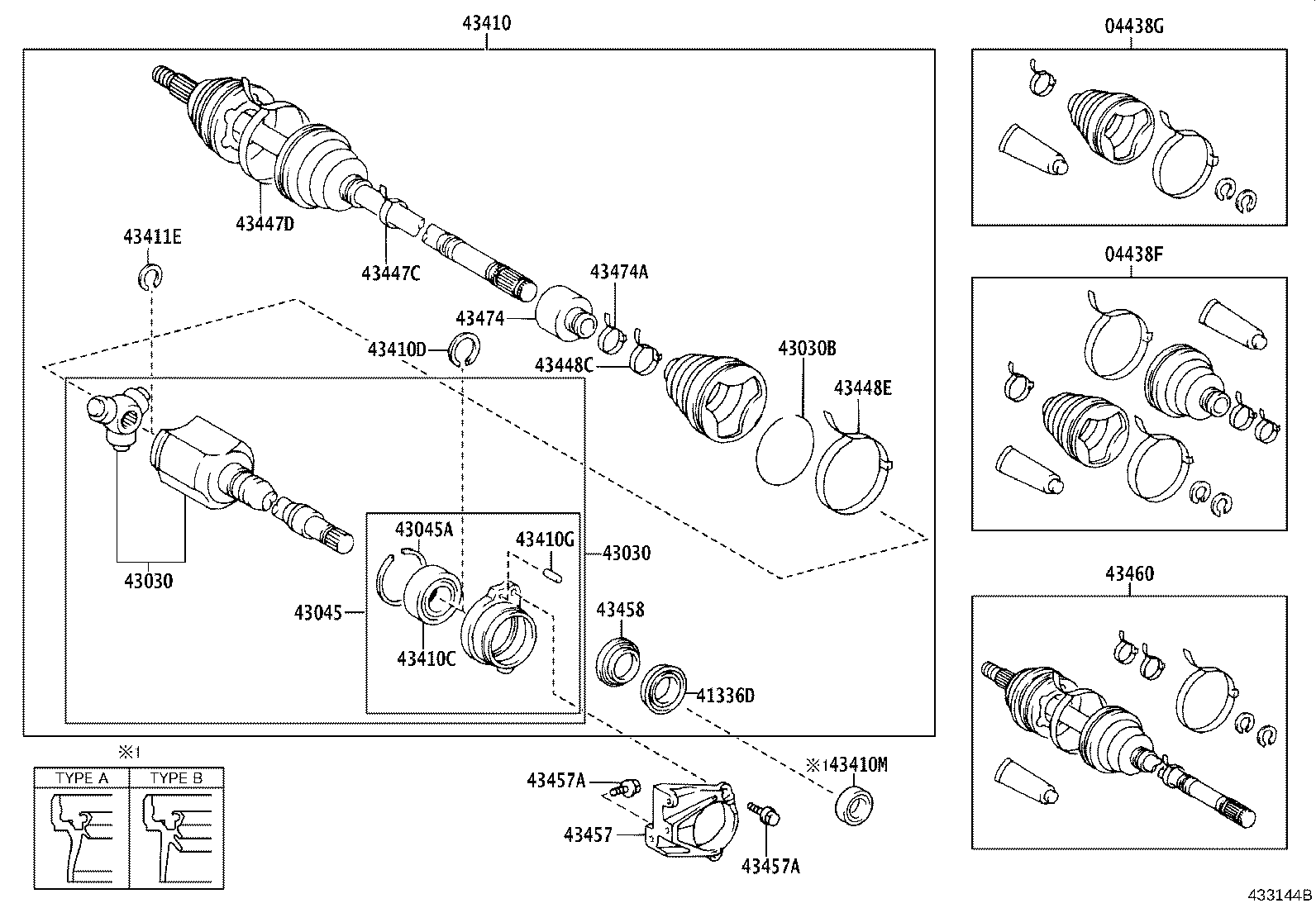 Toyota 42345-20130 CLAMP, NO.2 (FOR FRONT AXLE OUTBOARD JOINT BOOT RH)