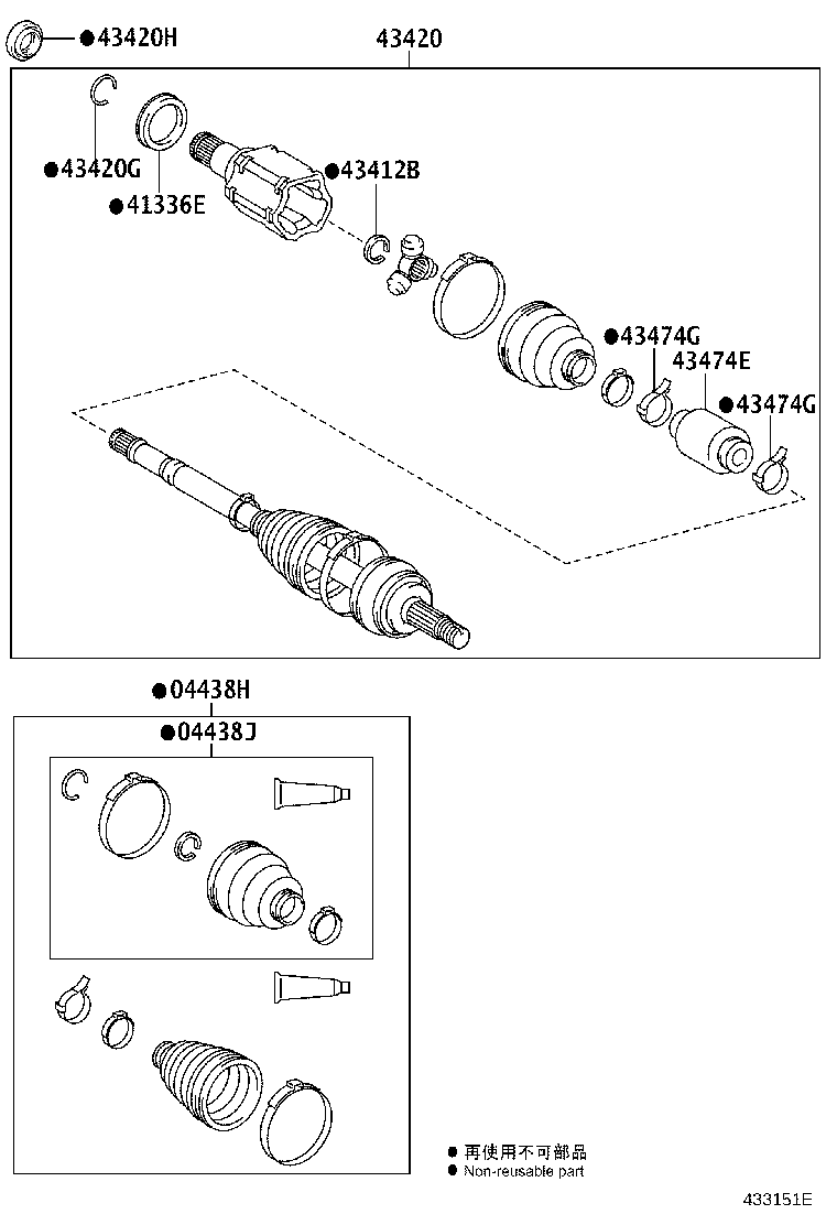 Thumbnail 6 for 43410-0E221