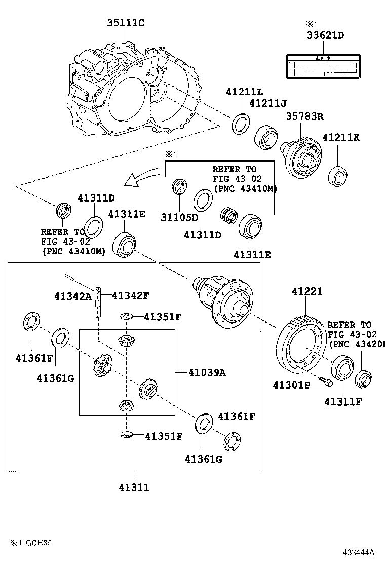 35105-58020 HOUSING, TRANSAXLE product image