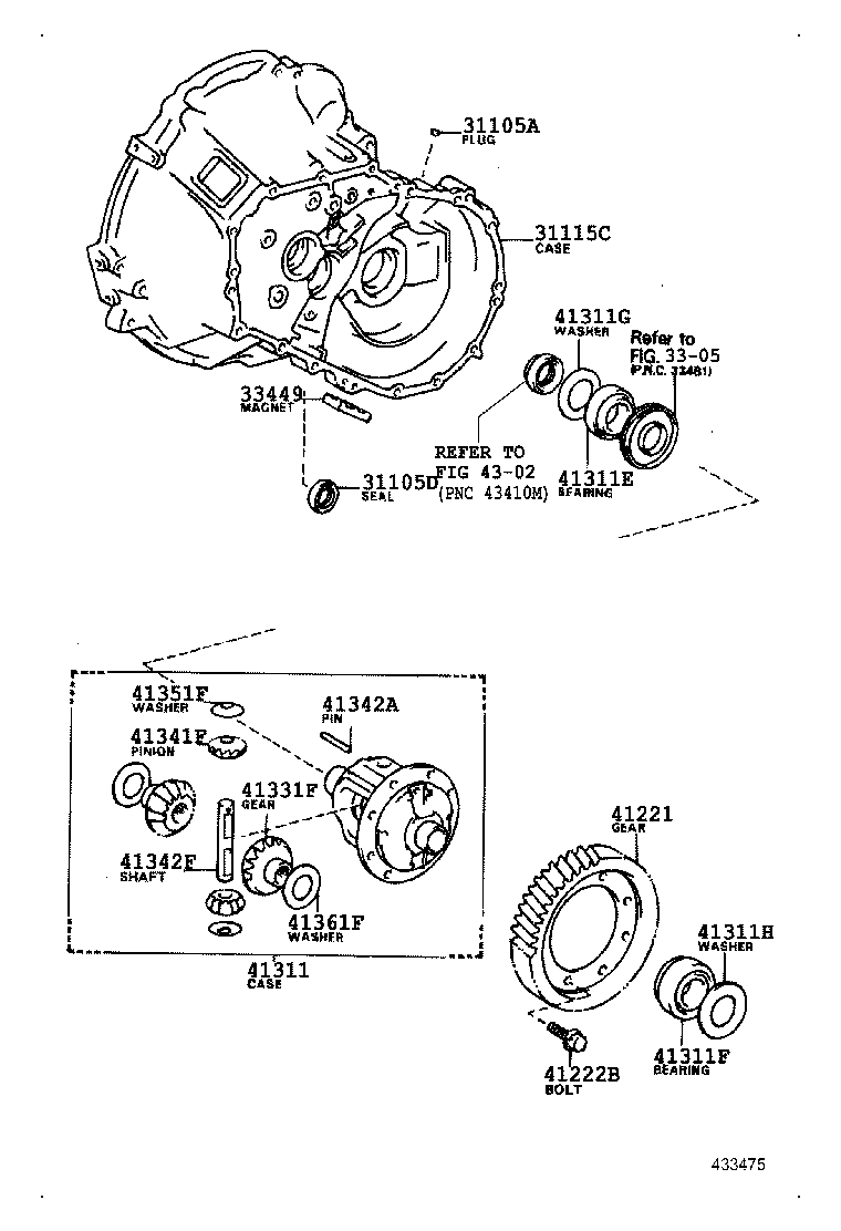 35105-16010 HOUSING, TRANSAXLE product image