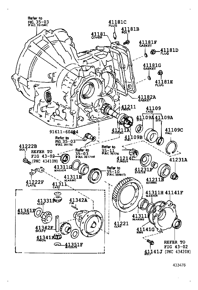 35105-16010 HOUSING, TRANSAXLE product image