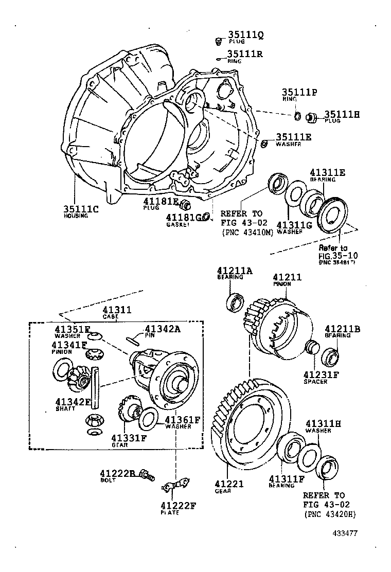 35105-16010 HOUSING, TRANSAXLE product image