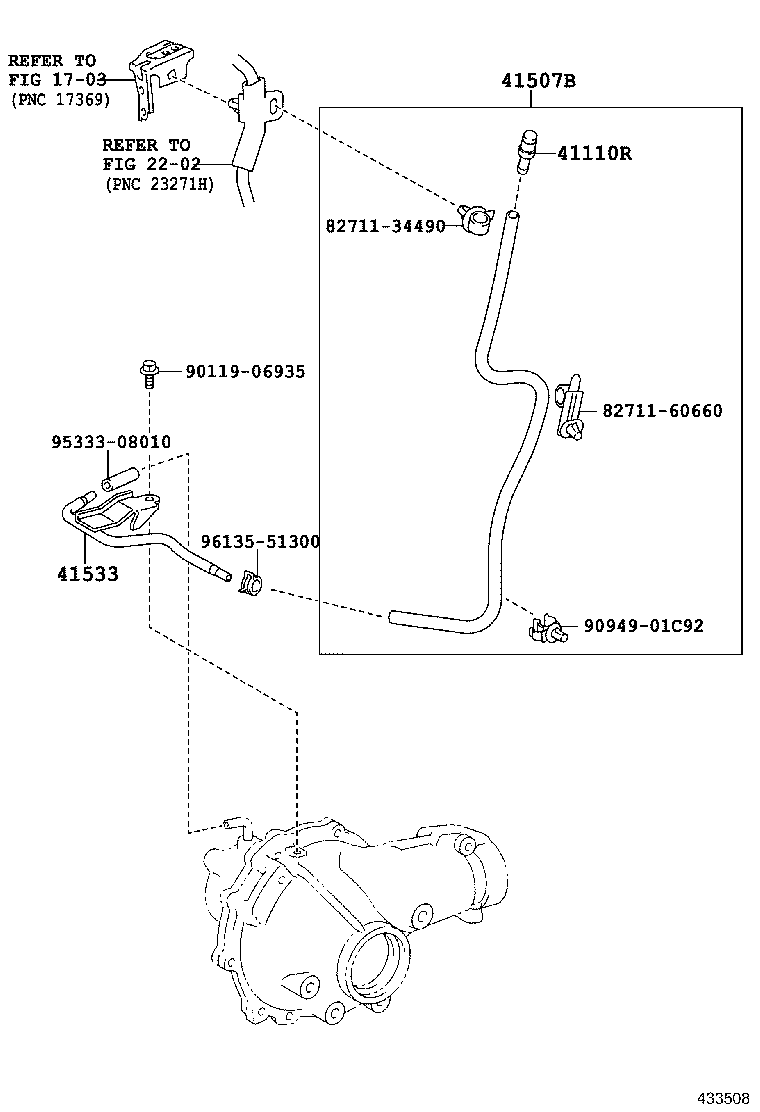 41110-60C90 CARRIER ASSY, DIFFERENTIAL, FRONT product image