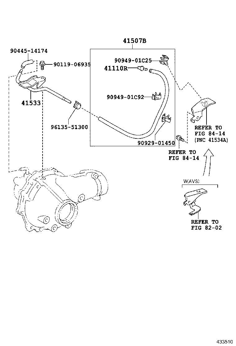 41110-60C90 CARRIER ASSY, DIFFERENTIAL, FRONT product image
