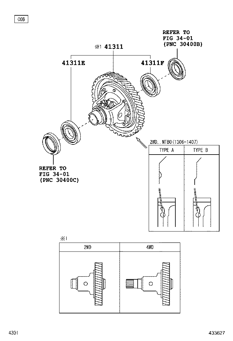 41310-B9130 CASE, FRONT DIFFERENTIAL product image