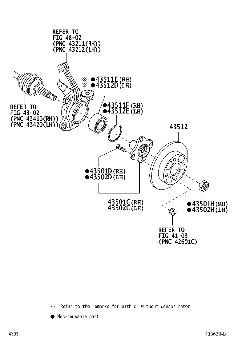 43512-BZ250 DISC, FRONT product image