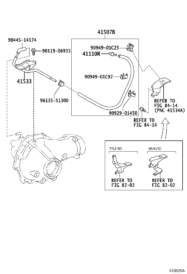 41201-80796 FINAL GEAR KIT, DIFFERENTIAL, FRONT product image