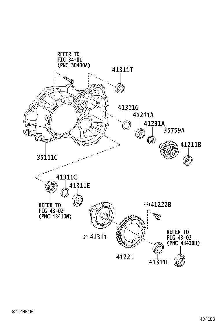 90366-50109 BEARING, TAPERED ROLLER (FOR FRONT DIFFERENTIAL CASE FRONT) product image