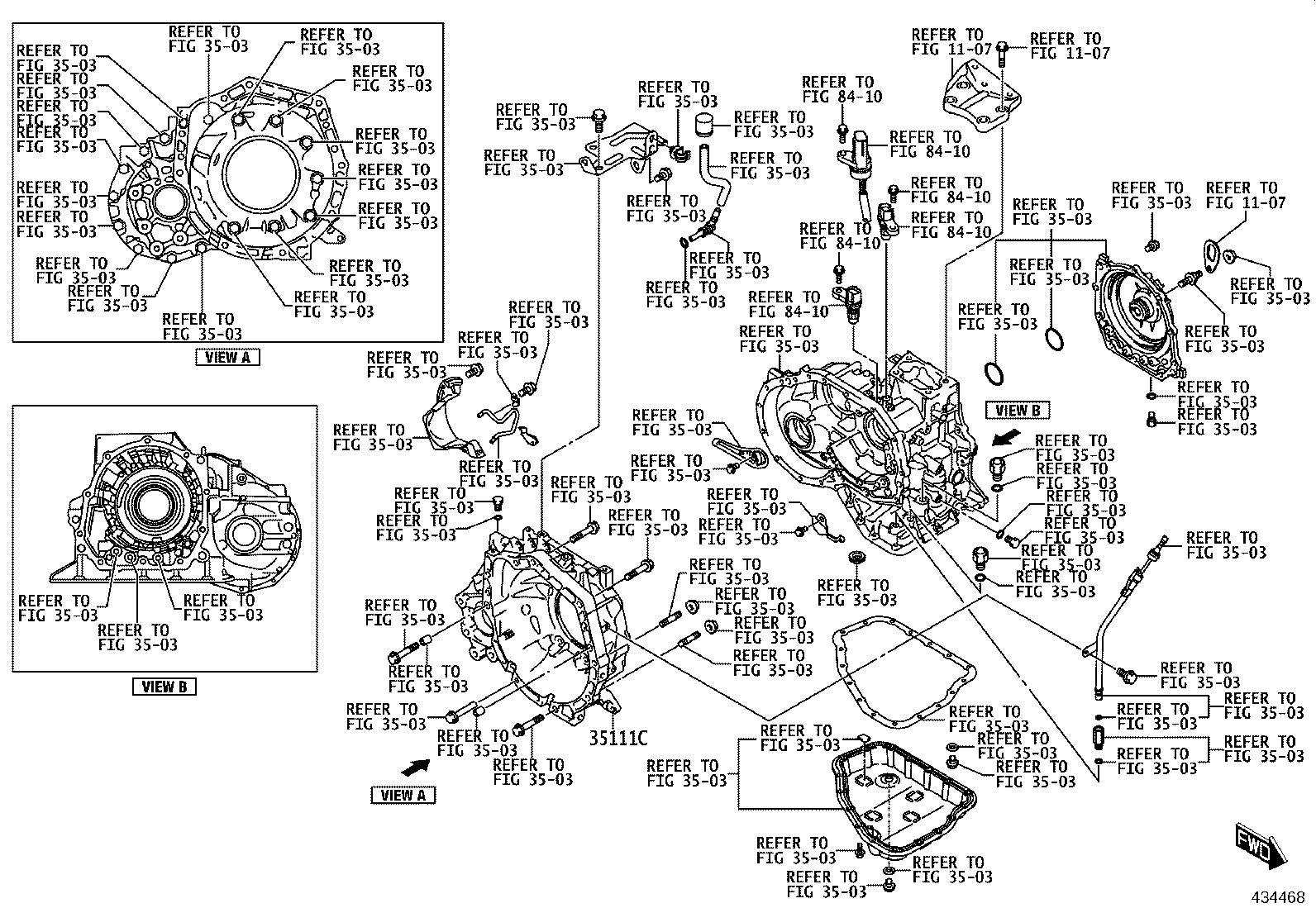 31115-WC001 HOUSING, TRANSAXLE product image