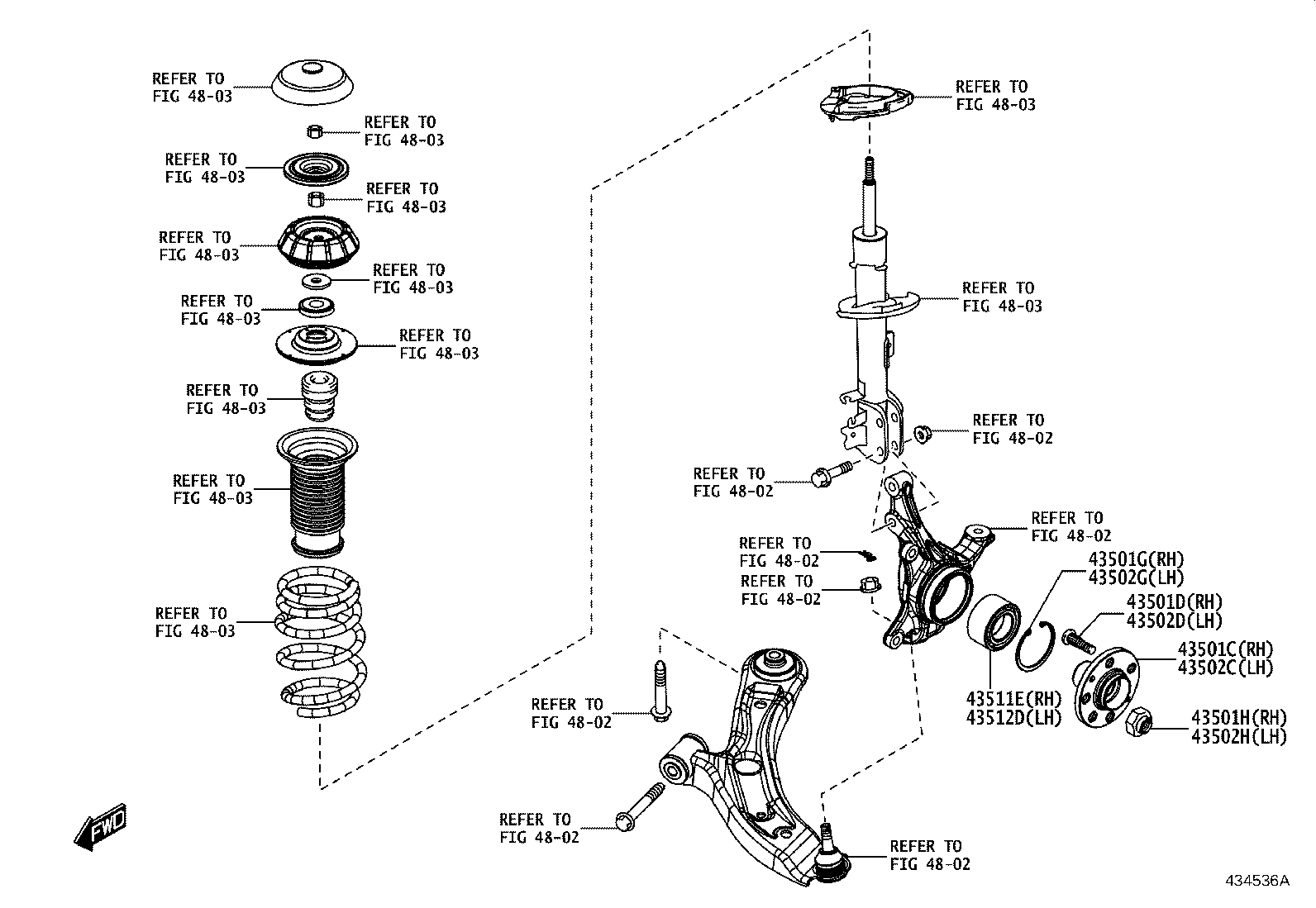 43512-WC005 DISC, FRONT product image