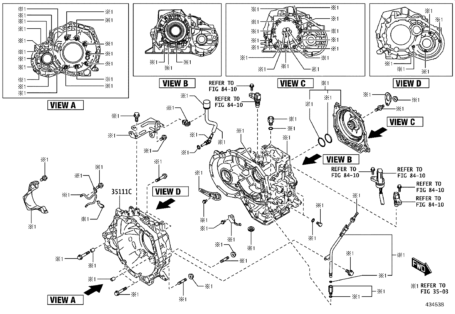 41341-WC002 PINION, FRONT DIFFERENTIAL product image