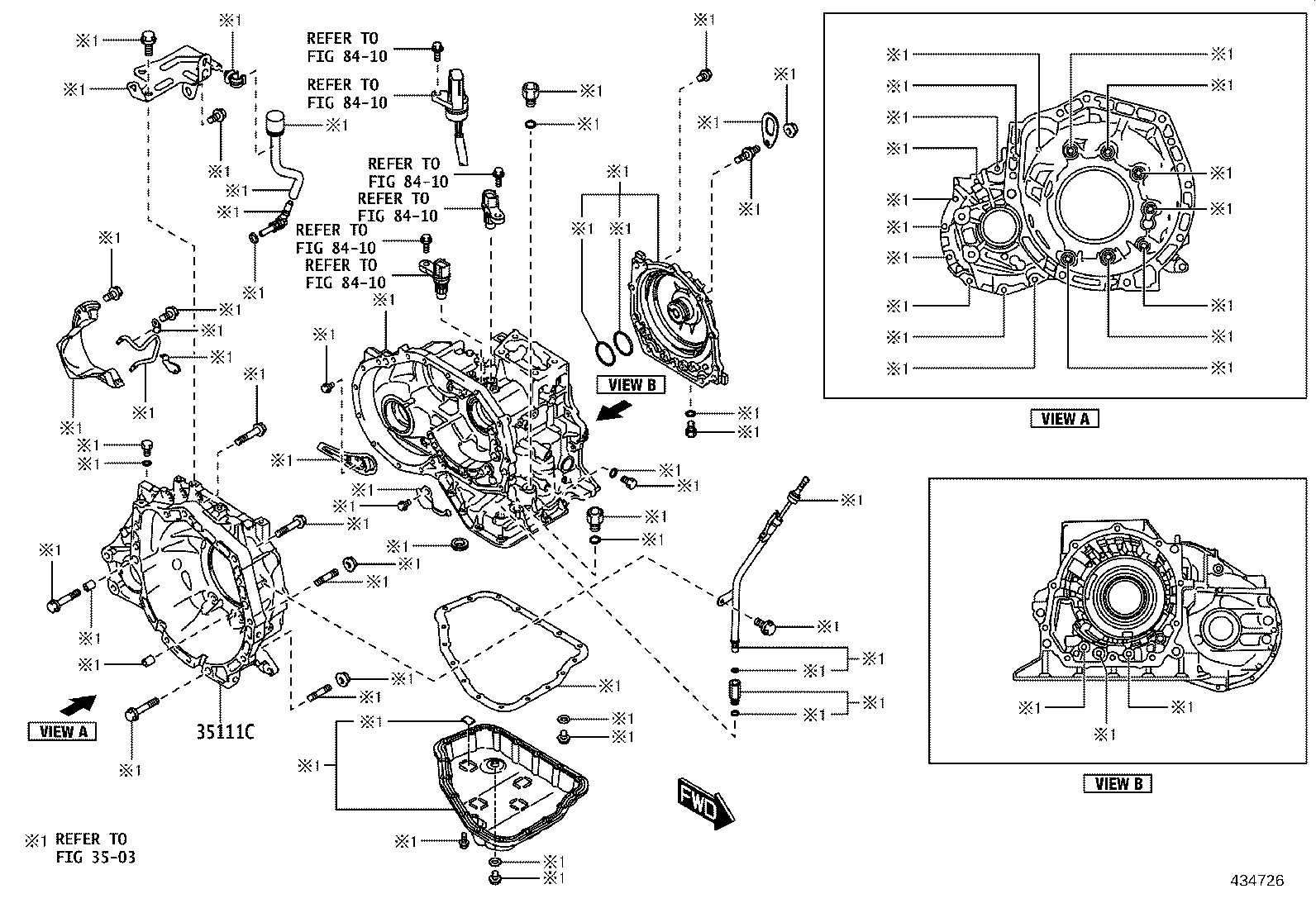 41221-WC006 GEAR, FRONT DIFFERENTIAL RING product image