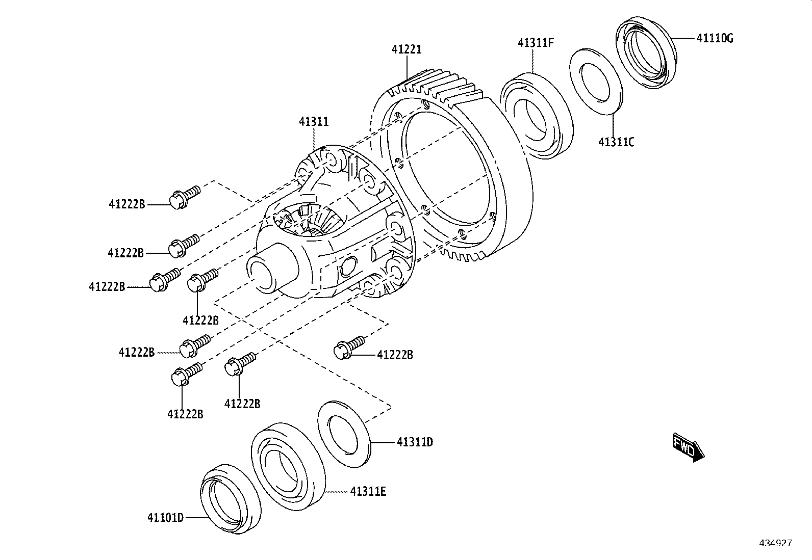 31115-WC009 CASE, FRONT TRANSAXLE(MTM) product image