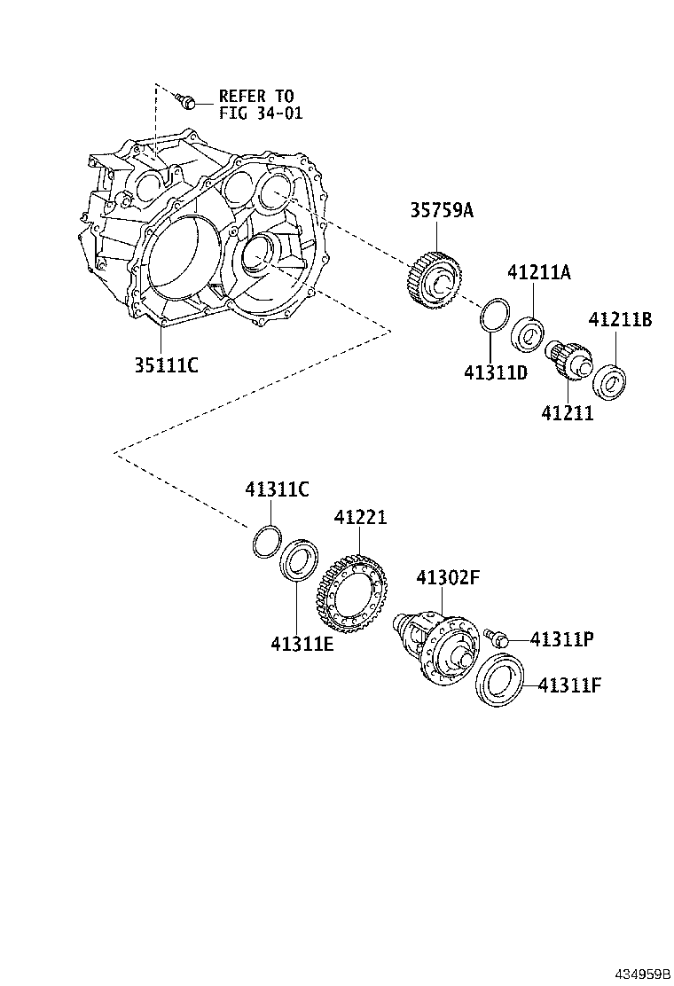 35705-12020 GEAR, REDUCTION DRIVEN product image