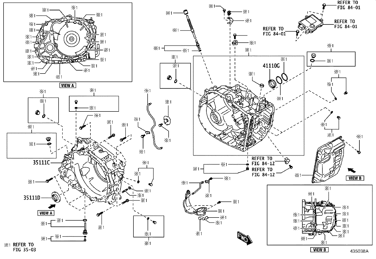 31115-WC002 HOUSING, TRANSAXLE product image