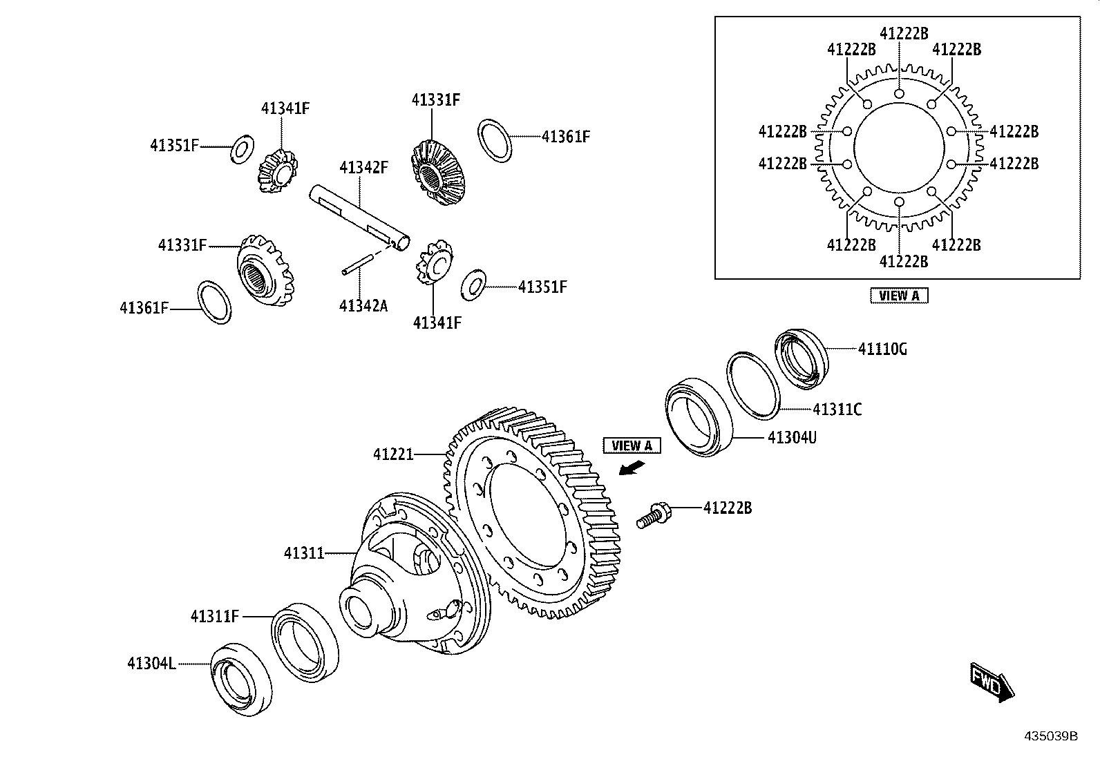31115-WC002 HOUSING, TRANSAXLE product image