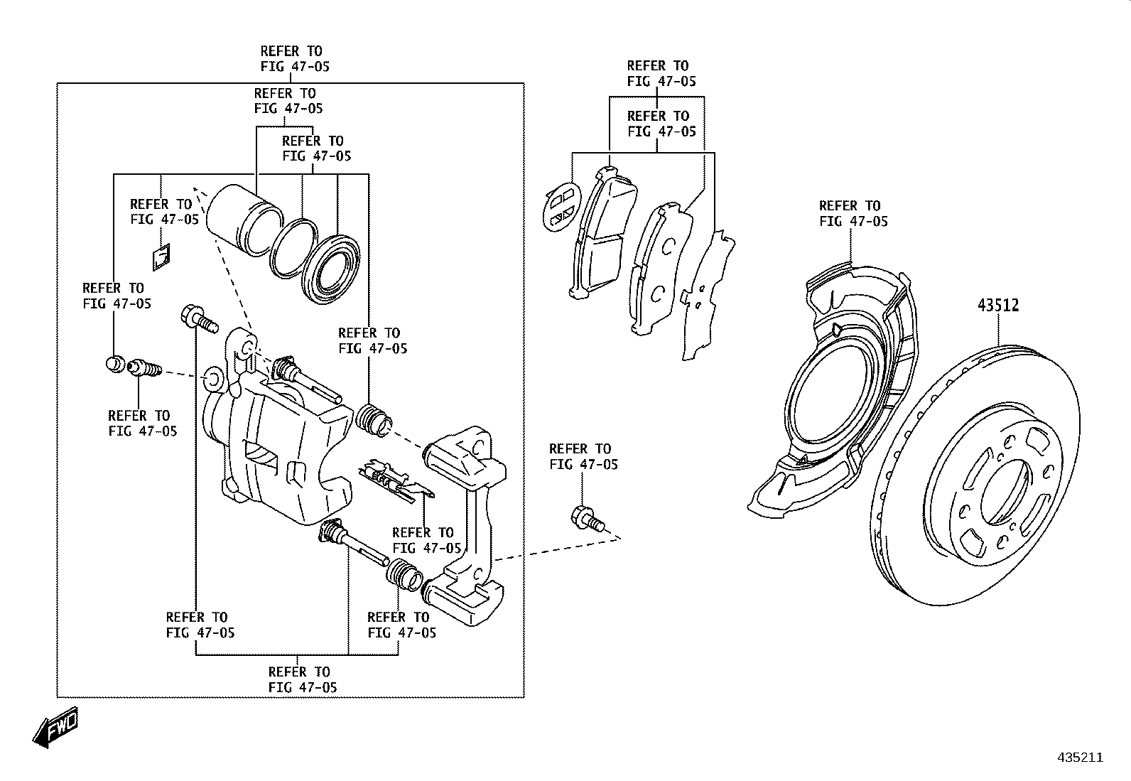 90118-WCS23 BEARING (FOR FRONT AXLE HUB RH) product image