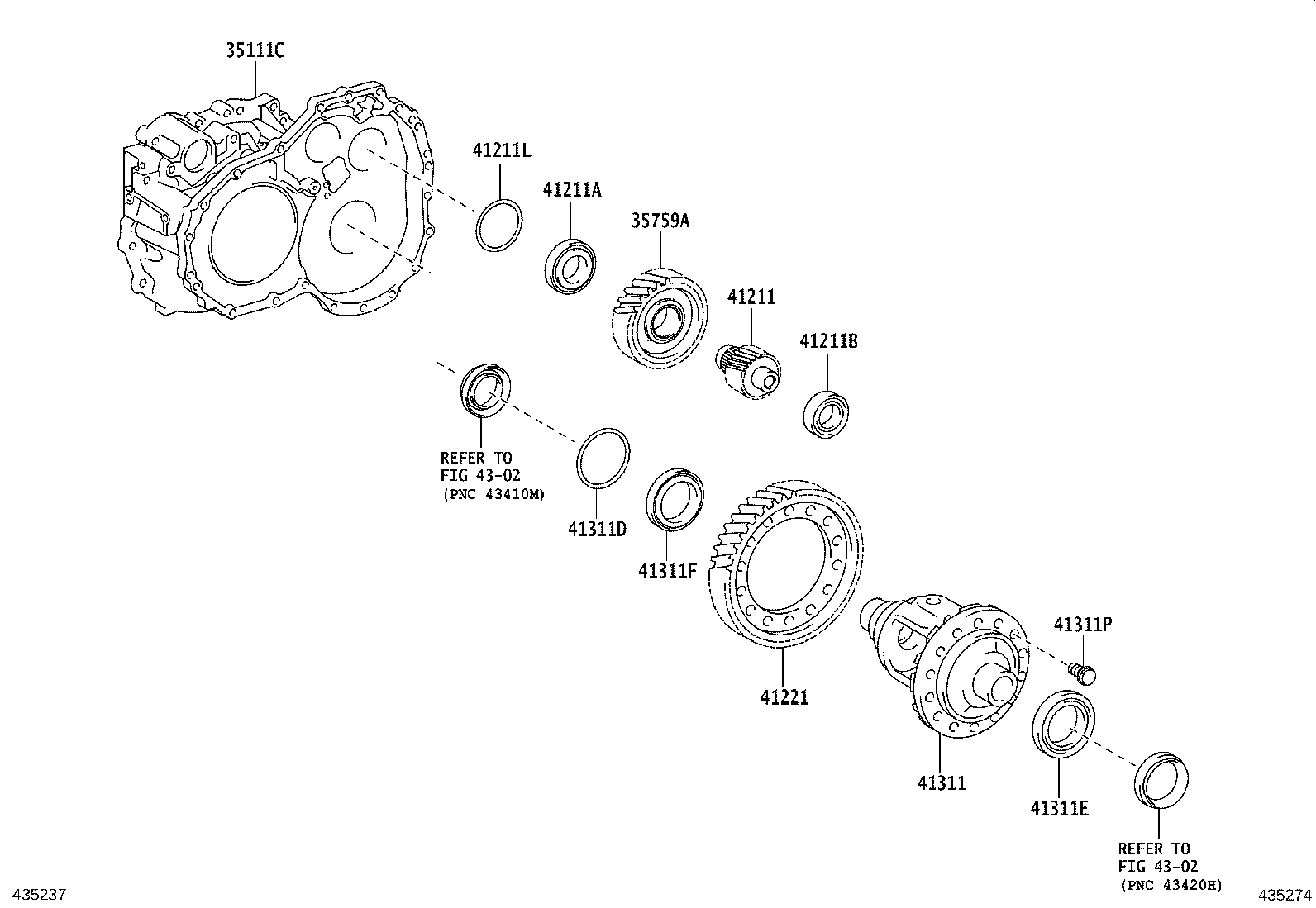 35105-58010 HOUSING, TRANSAXLE product image