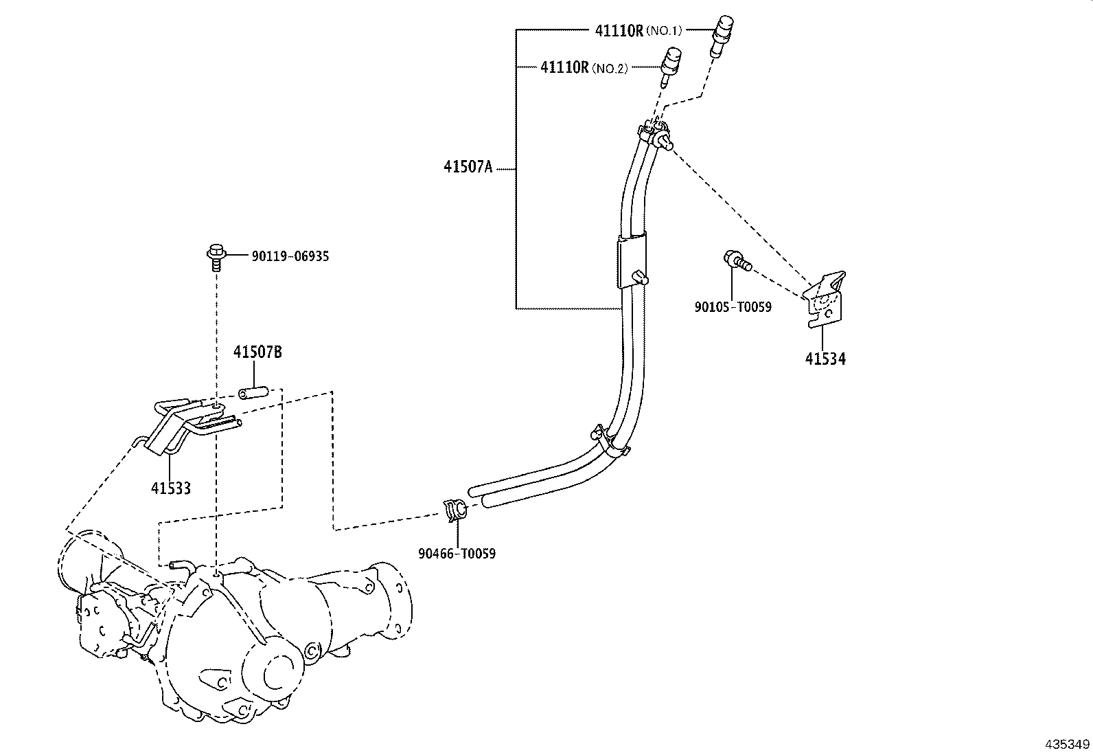 41110-0KA91 CARRIER ASSY, DIFFERENTIAL, FRONT product image