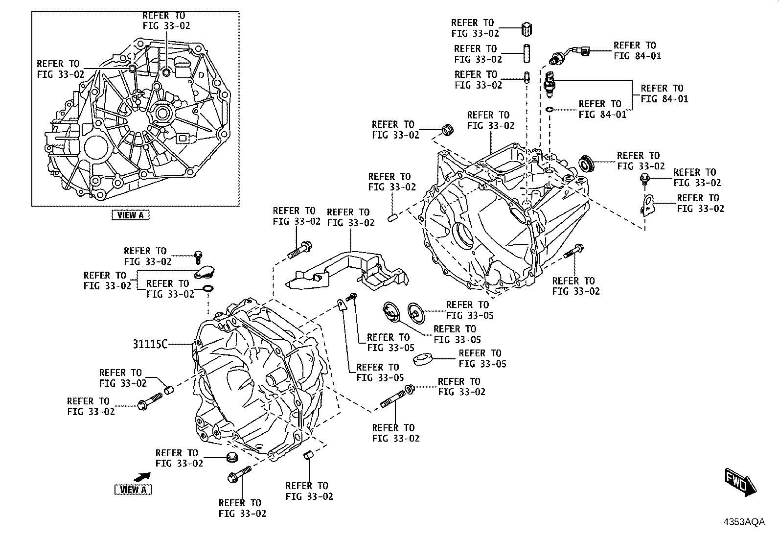 31115-WC012 CASE, FRONT TRANSAXLE(MTM) product image