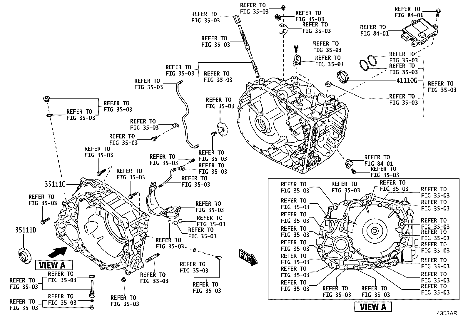 31115-WC012 CASE, FRONT TRANSAXLE(MTM) product image