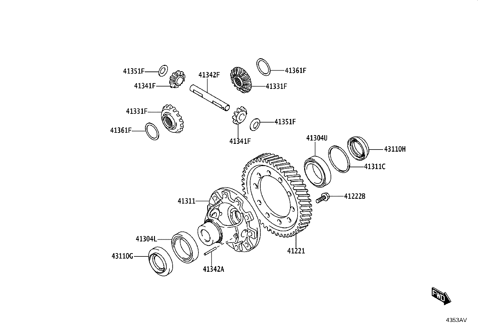 31115-WC012 CASE, FRONT TRANSAXLE(MTM) product image