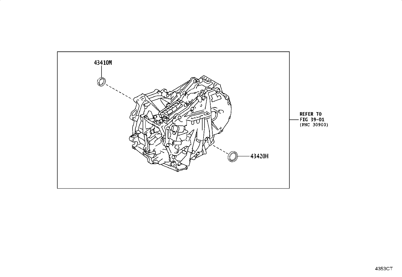 04425-B2305 BOOT KIT, FRONT DRIVE SHAFT, IN & OUTBOARD, RH product image