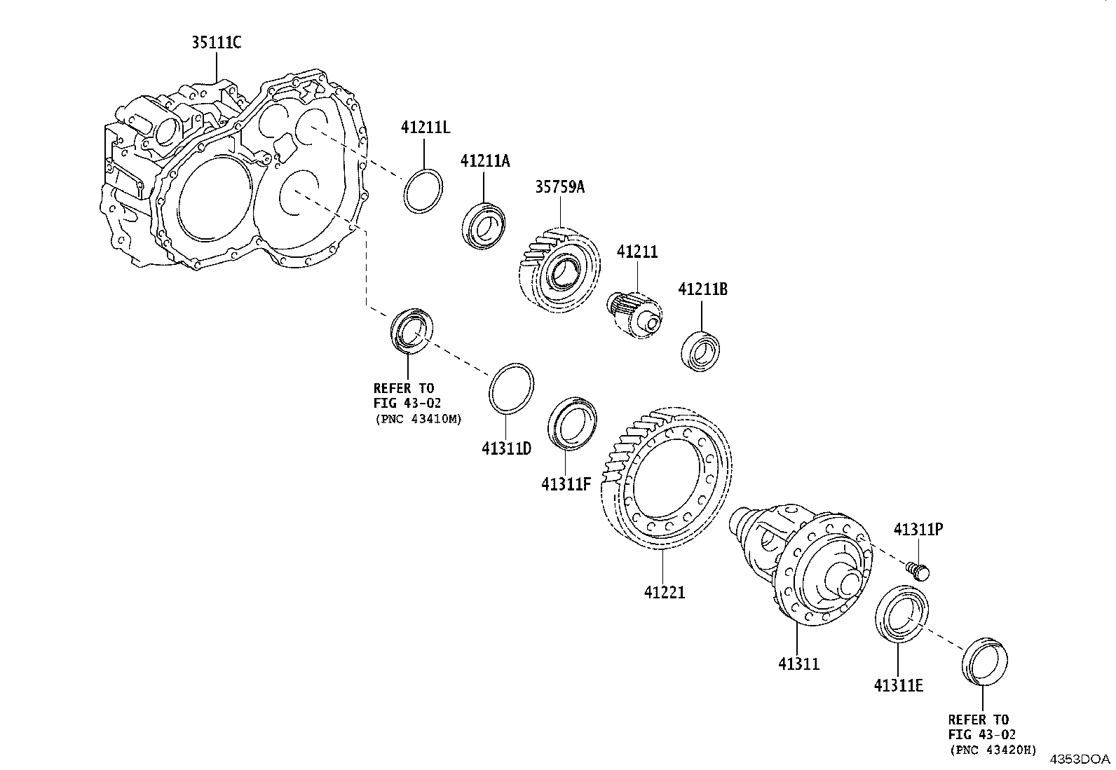 Toyota 90564-55094 SHIM (FOR DIFFERENTIAL DRIVE PINION)