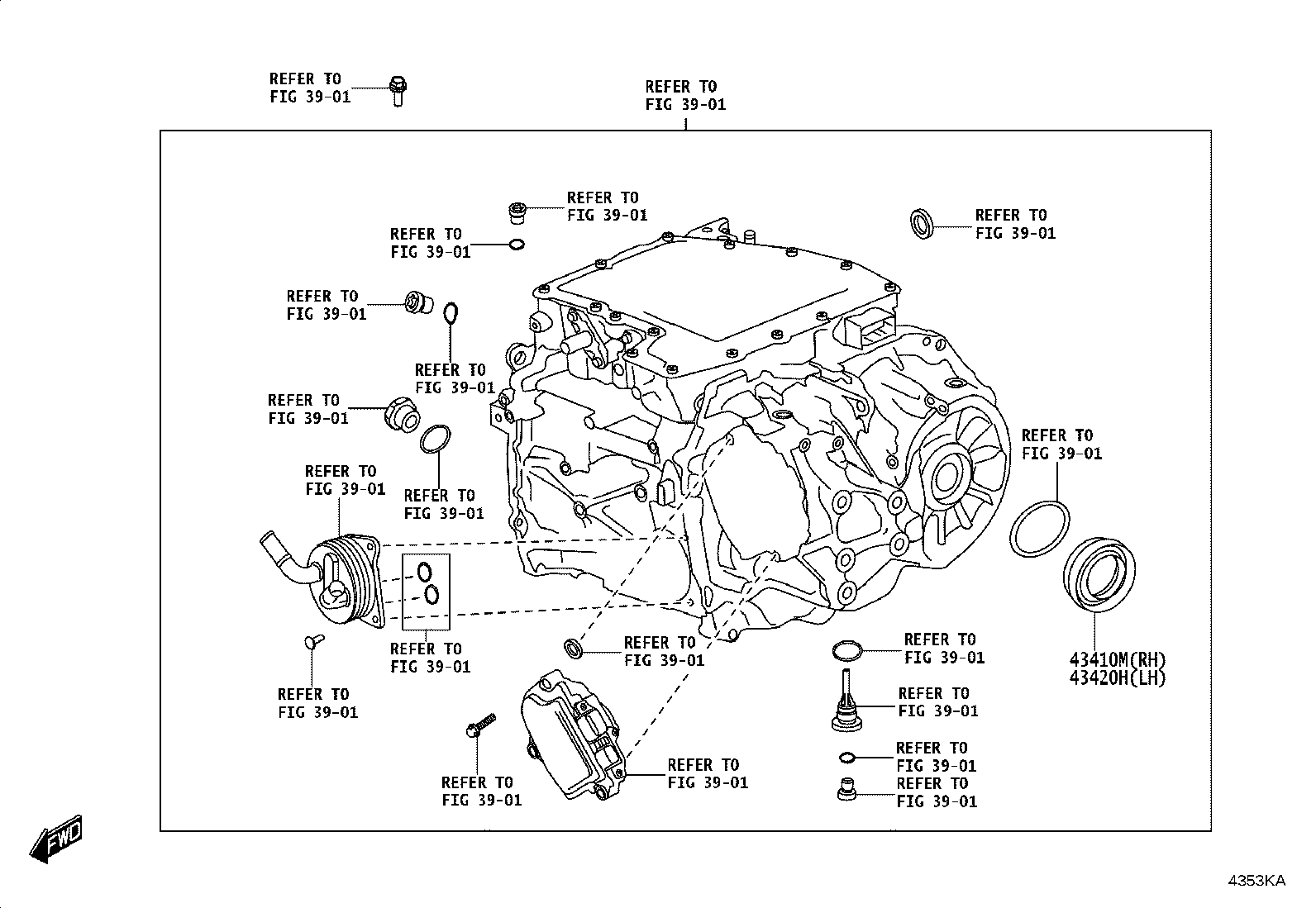 04438-WC001 BOOT KIT, FRONT DRIVE SHAFT INBOARD JOINT, LH product image
