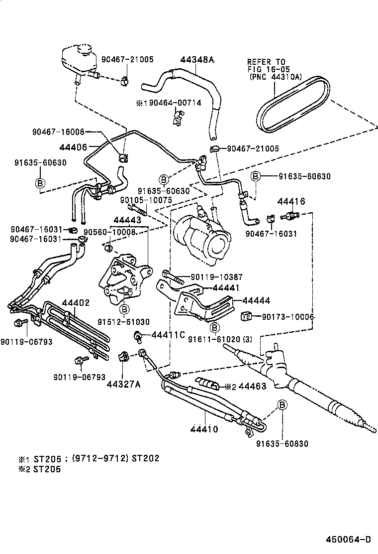 44406-20860 TUBE SUB-ASSY, RETURN product image